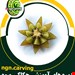 حکاکی و میوه آرایی کیوی 
